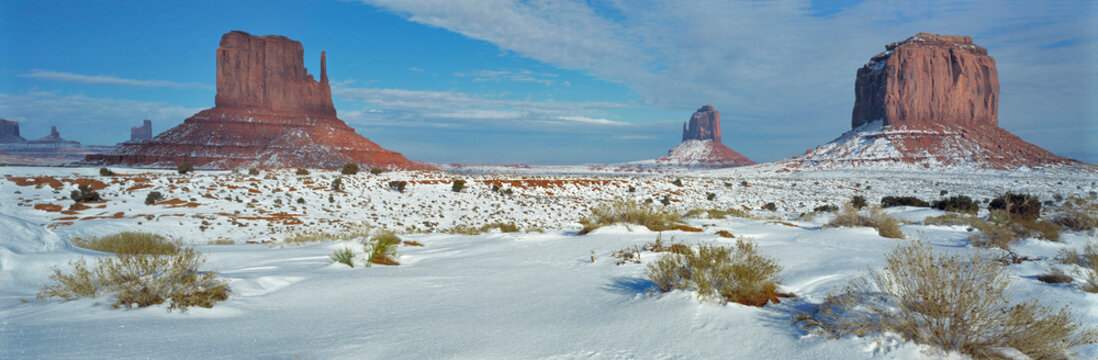 Snow in the Desert